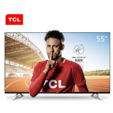 TCL D55A620U 55英寸观影王 4K超高清14核HDR安卓智能液晶电视机（黑色）